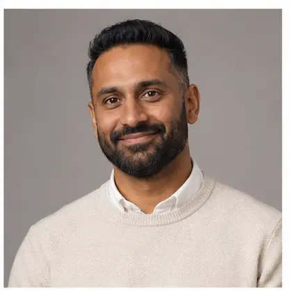 Portrait of Arjun Patel